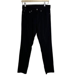 Projek Raw Classic Fit Stretch Chino Performance Pants Men's Sz 30 Black Rayon
